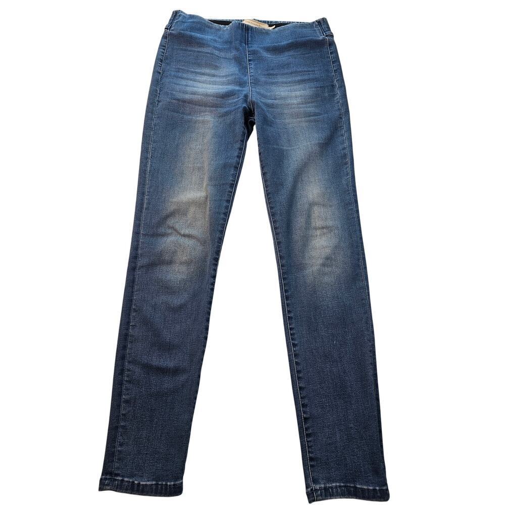 Soft surroundings small pull on jeans pants high rise career casual EUC stretch